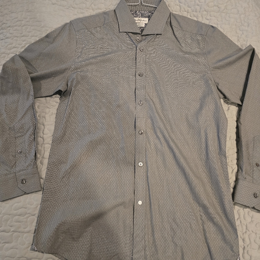 Robert Graham Gray Dress Shirt